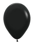 Sempertex 11" Deluxe Black Latex Balloons 100ct.