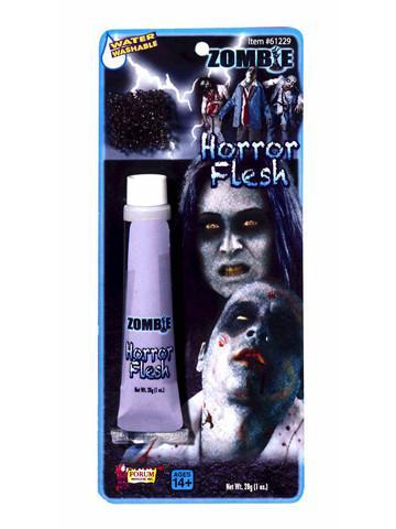 Adult Zombie Horror Flesh Makeup - Grey