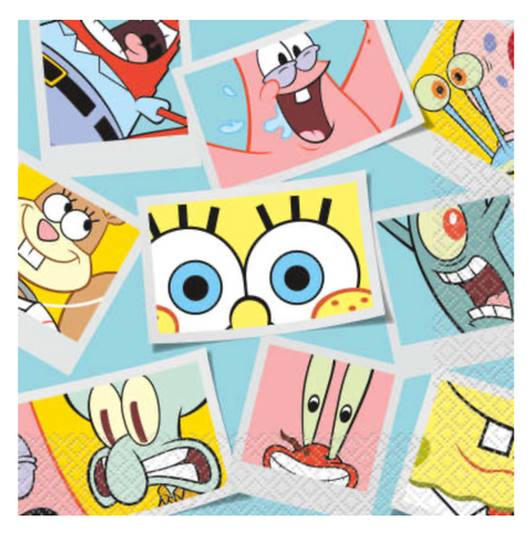 SpongeBob SquarePants Luncheon Napkins 16ct