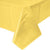 Mimosa Yellow Plastic Table Cover 54"x108"
