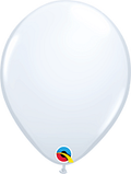 5" Qualatex White Latex Balloons 100ct.