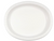 White Paper Oval Platter 8ct