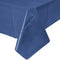 Navy Plastic Table Cover 54"x108"