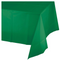 Emerald Green Plastic Table Cover 54"X108"