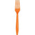 Sun-kissed Orange Forks 24ct.