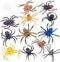 Value Pack Fake Plastic Spiders 12ct