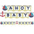 Ahoy Matey Nautical Banner 5.5ft