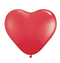 11" Qualatex Heart Latex - Red 100ct.