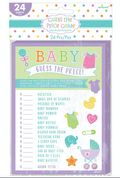 Guess The Price Baby Shower Game