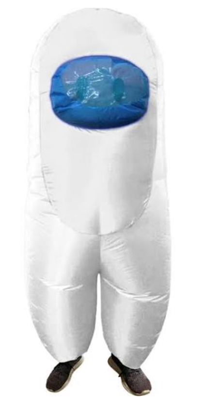 SUS Crew (Among Us) Inflatable Adult One Size Costume