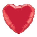 36" Heart Ruby Red Balloon #327