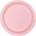 Classic Pink 9" Paper Plates 24ct