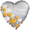 18" Happy Anniversary Heart Shape Balloon #81