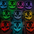 Neon Light-Up Purge Mask Assorted Colors