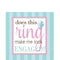 Something Blue Does This Ring Lunch Napkins 16ct