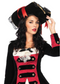 Swashbuckler Pirate Hat With Lace Trim One Size
