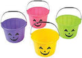 Neon Pumpkin Buckets