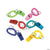 Value Pack Whistle Expandable Key Chain