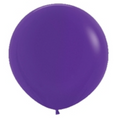 24" Sempertex Fashion Violet Latex Balloons 3/pk