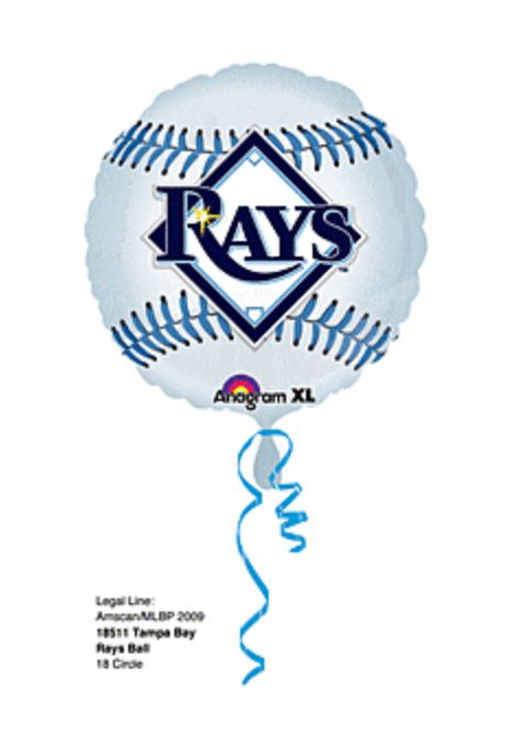 18" Tampa Bay Rays Balloon #123