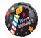 18" Happy Bday Candles Balloon #58