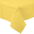 Mimosa Yellow Tissue-Poly Table cover 54"x108"