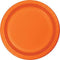 Sun-kissed Orange 7" Paper Plates 24ct.