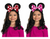 Minnie Mouse Ears Headband Reversible Bow 1 pair