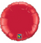 36" Ruby Red Round Mylar Balloon #391