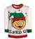 CHRISTMAS SWEATER ELFED UP SMALL