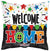 18" Welcome Home Pennants Balloon #248  (LIMITED STOCK)