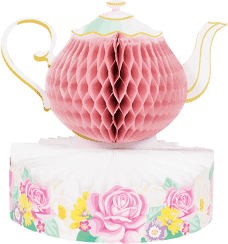 Floral Tea Party Centerpiece