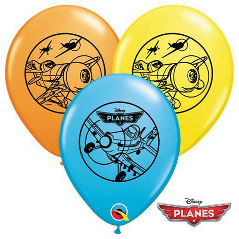 Assorted Disney Planes Latex 6ct