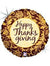 18" Thanksgiving Damask Balloon