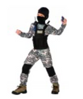 Navy Seal Camo Costume (8-10) Child