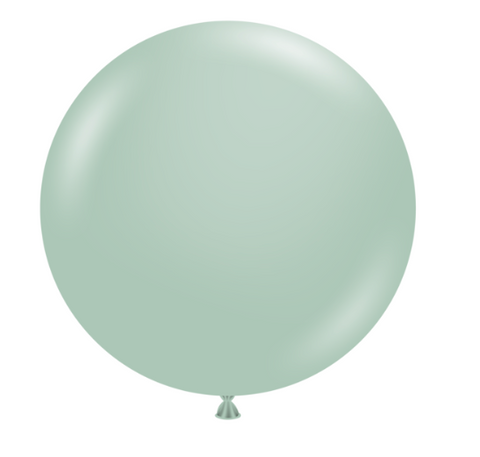 Tuftex 11" Empower Mint Latex Balloons 100ct