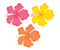 Summer Hibiscus Flower Cutout