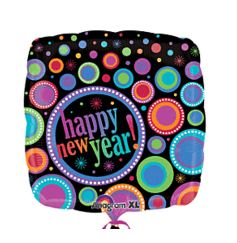 18" RING IN THE NEW YEAR BALLOON