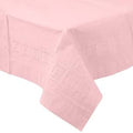 Classic Pink Tissue-Poly Table Cover 54"x108"