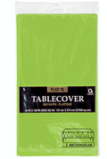 Fresh Lime Plastic Tablecover 54"x108"