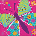 Butterfly Sparkle Beverage Napkins 16ct