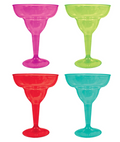 Margarita Glass 20ct. Fiesta Colors