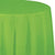 Fresh Lime Plastic Octy-Round Tablecover 82"