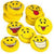 Value Pack Smile Face Erasers 12ct.