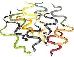 Value Pack Plastic Snakes 12ct