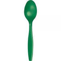 Emerald Green Spoons 24ct.