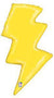 36" Lightning Bolt Balloon