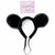 Adult Mouse/Cat Ears Black