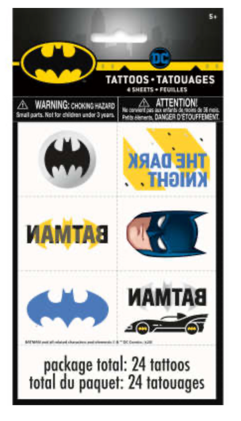 Batman Tattoos 24ct