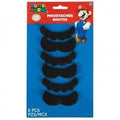 Super Mario Mustaches 6ct